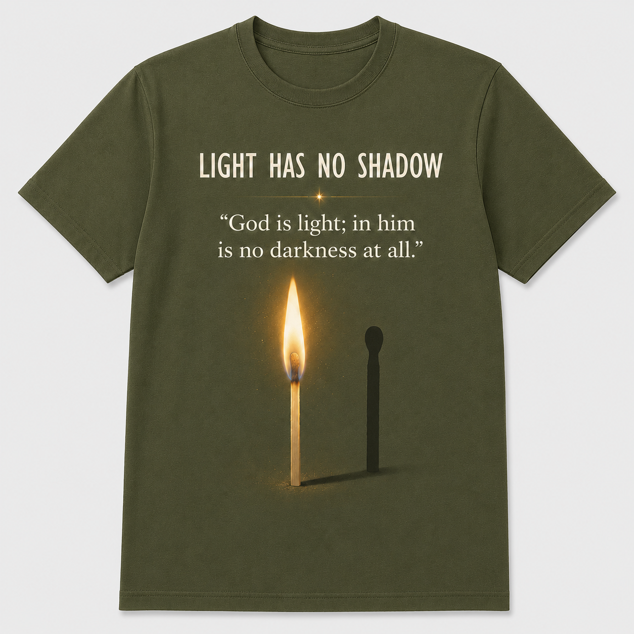 Light Has No Shadow T-Shirt